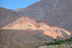 26 Colourful Hill To The West From Archaeologists Monument At Pucara de Tilcara In Quebrada De Humahuaca